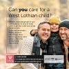 poster for fostering in west lothian